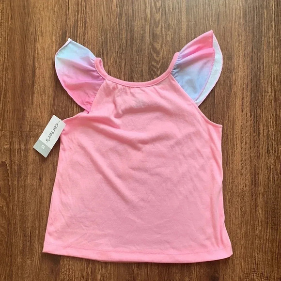 Carter’s Unicorn Pink Pajamas Top - Picture 2 of 6